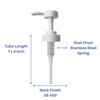 HI-TECH 1 Gallon Bottle Pump Dispenser for Gallon Jug (12)