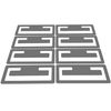 8 Pack Grey Replacement Clips for IKEA Schottis Blinds - Replacement blind clips