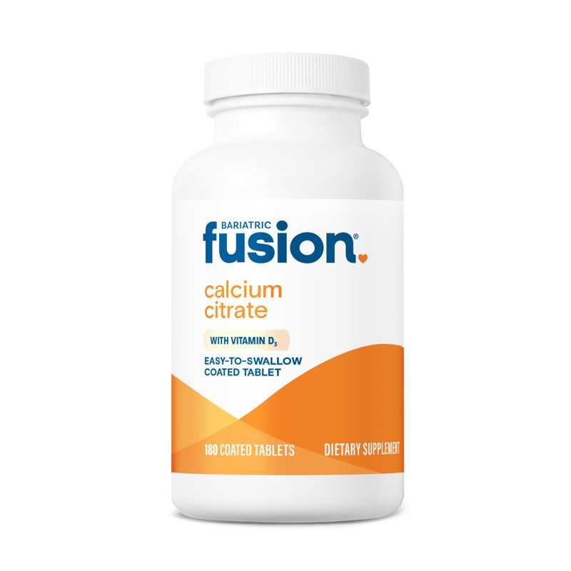 Bariatric Fusion Non Chewable Calcium Citrate with Vitamin D3 Tablet