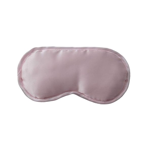 Danielle Creations Sleep Well - Elegant Satin Sleeping Eye Mask with Elasticated Strap, Ideal for Travelling, Pink