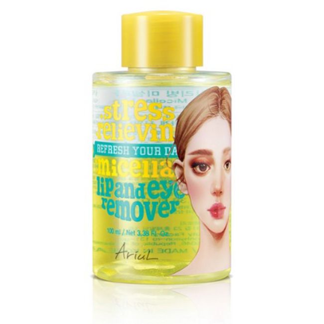 [Ariel] Stress Relieving Micellar Lip & Eye Remover 100ml