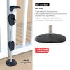 D&D Technologies LBBPBG Base Plate for LokkBolt Premium Drop Bolts, Gate Accessory to Security Drop Bolt