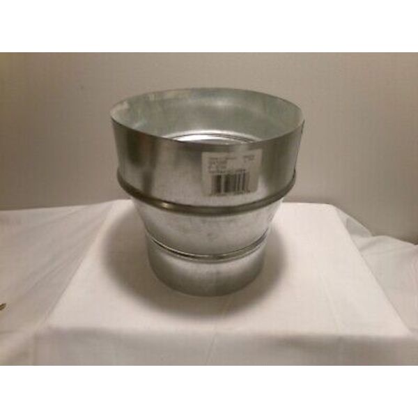 GV1200 Galvanized 26 Ga. Stove Pipe Adapter 5" to 6"