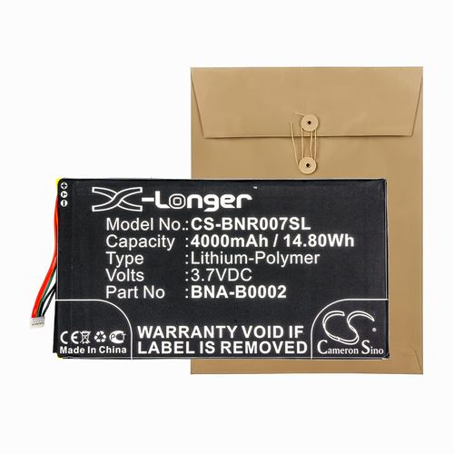XSPLENDOR XPS Replacement Battery Compatible with Barnes & NOBLEBNRV400 BNTV400 Nook HD 7 Tablet PN BNA-B0002 L83-4977-266-01-4