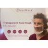 Reusable Face Mask Cover With Visible Transparent Clear Window For Lip Reading