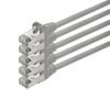 1aTTack CAT 5e foil-shielded FTP network patch cable with 2x RJ45 plugs 10m gray
