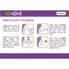 otostick x3 Pack Protruding Ears Inconspicuous Correction Tape Silicone Seal Japanese Instruction Manual Included