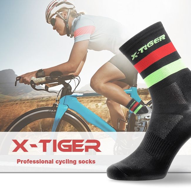 4pairs Cycling Sports Socks, Professional Cycling Socks