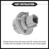 Hihaha No.XS4113K370AC Steering Brake Light Socket Compatible for Ford Durable Material