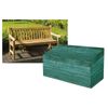 3 Seater Bench Cover Green Polyethylene
