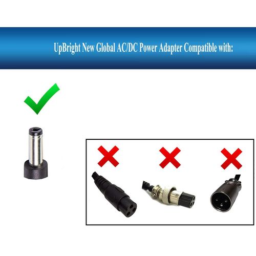 UpBright 29.4V AC/DC Adapter Compatible with Fluxx FX3 Fluxx3 Flux 3 25.2V 2.6Ah Lithium-ion Battery Hoverboard Self Balancing LED Electric Scooter 24V 200 Watt Motor GOLABS FX-F3-BLA Power Charger