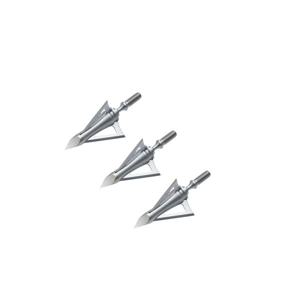 Excalibur Boltcutter 125 Grain 1 1/16" Cutting Diameter Stainless Steel Durable Accurate Hunting Crossbow Arrow Broadheads - 3 Pack