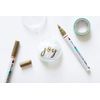 Marabu Brilliant Painter Calligraphy Pen (1-2.5mm Tip) - 082 Silver