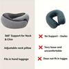 Memory Foam U Shaped Travel Pillow Neck Support Head Rest Car Plane Soft