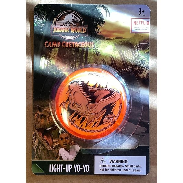 Jurassic World~Camp Cretaceous~Light-Up Yo-Yo~FREE SHIPPING~