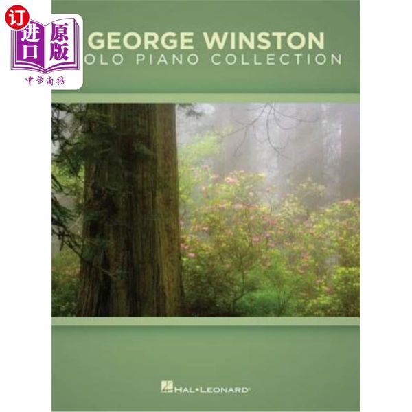 海外直订George Winston Solo Piano Collection 乔治·温斯顿钢琴独奏集