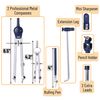 Mr. Pen- Professional Geometry Set Metal Compass, 7 pcs, Geometry Precision Tool Set with Shatterproof Storage Box, Drafting Tools & Drafting Kits, Circle Drawing Tools for Engineers Students