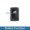 A ABSOPRO Power Window Switch for Hyundai Santa Fe 2006-2012 Window Control Switch ABS Black Passenger Side