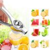 Stainless Steel Lemon Orange Lime Squeezer Juicer Kitchen & Bar Hand Press Tool