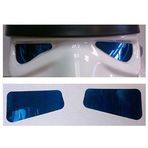 Jedi-Robe Stormtrooper Helmet Lenses - Mirror - Blue