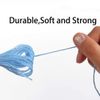Suloli Blue Embroidery Threads - Cross Stitch Threads (14 Skeins Per Pack)