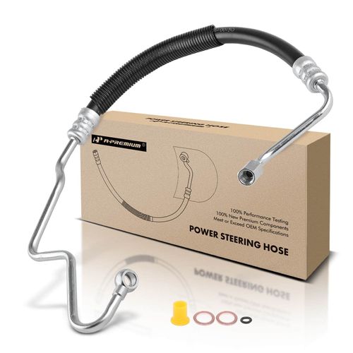 A-Premium Power Steering Hose Pressure Hose Line Assembly Compatible with Subaru Legacy 1997 1998 1999 2.2L 2.5L From Pump
