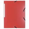 Exacompta - Ref 55810E - Elasticated 3-Flap Folders - Suitable for Storing A4 Documents, Opaque 0.5mm Polypropylene, Spine Label for Easy Identification - Random Colour