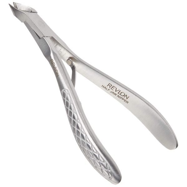 Revlon Full Jaw Cuticle Nipper, Cuticle & Hangnail Trimmer, Made with Stainless Steel