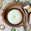 Aromatherapy Candles Lavender Eucalyptus Scented - 8Oz Calming Candles for Ho...