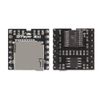 6PCS Mini MP3 Player Module DFPlayer Player Module MP3 Voice Decode Board Supporting TF Card U-Disk IO/Serial Port/AD for Arduino