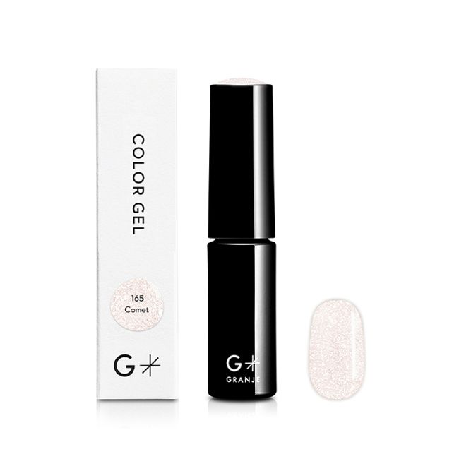 GRANJE Office Nail Color (165 Comet) | Gel Nail Color Gel Polish Gold Lamé Glitter Sheer Made in Japan Easy Self Gel Nail Made in Japan &lt;GRANJE Official&gt;