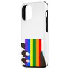 iPhone 13 Black Hand Nail Trans Pride Color Rainbow Flag Smartphone Case