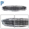 Front Upper & Lower Honeycomb Mesh Bumper Grille For Chevrolet Malibu 2016-2018