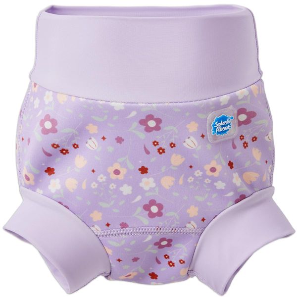 Splash About Happy Nappy Schwimmwindel, Lilac Spring, 12-24 monate