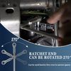 64180 Actuator Motor Wrench Tool Set include Sockets & 1/4" Square Drive Adapter