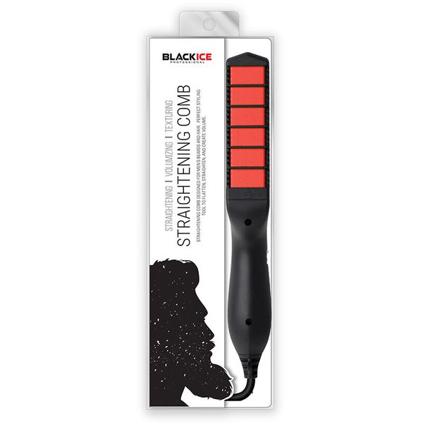 Black Ice Beard & Hair Straightening Comb