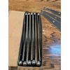 3-8” National Hardware Bright Steel Light Strap Hinges