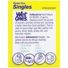 Wet Ones Antibacterial Thick Moist Towelettes, Citrus Scent, Singles, 24 ct