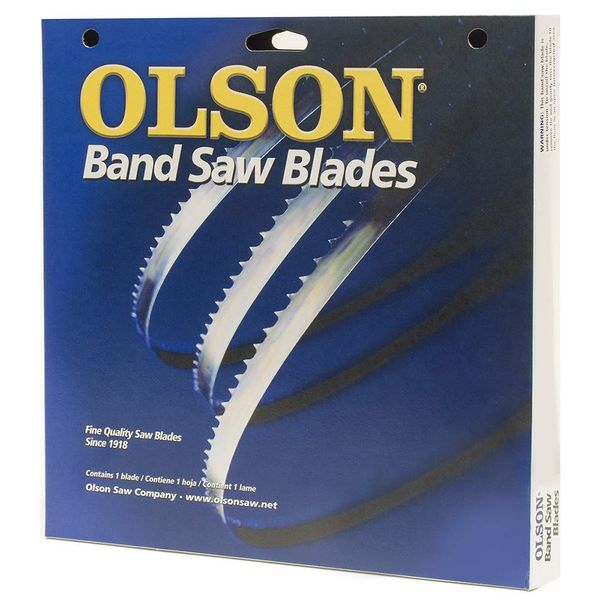 Olson Saw FB10493DB 3/16 by 0.025 by 93-1/2-Inch HEFB Band 4 TPI Skip Saw Blade