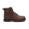 Cat Footwear mens Second Shift Work Boot, Dark Brown, 9 US