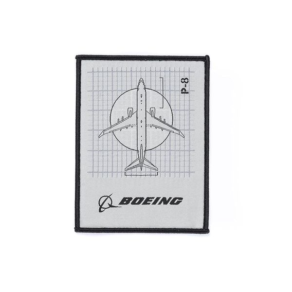 Boeing P-8 Poseidon Aero Graphic Patch Embroidered Patch Airplane