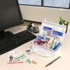First Aid Only 6060 All-Purpose 10-Person Emergency First Aid Kit for Business, Worksite, Home, and Car, 57 Pieces