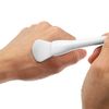 VOCOSTE Silicone Mask Brush Mask Application Brush Soft Silicone Brush White Pack of 2