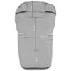 Natural Sheep Wool Footmuff Cosytoe fits Bugaboo Pushchairs Prams (Black)