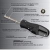 VESSEL ARMOR GRIP 8PC Precision Screwdriver Set with Magnetic Tips JISDRIVE
