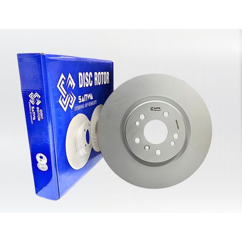 Sanwa Front Left or Right Brake Rotor Vented & Geomet Coated 330mm Compatible with Mercedes Benz ML320 ML350 ML450 ML500 2006 2011 3.0L 3.5L 5.0L 5.5L