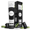 PIUMA Bamboo Charcoal Toothpaste - Natural Teeth Whitener - Peppermint Flavour, Recyclable Packaging (75 ml)