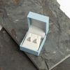 Dew Women's Sterling Silver Heritage Celtic Trinity Knot Stud Earrings
