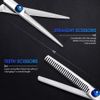 Professional Barber Shears Hair Cutting Scissors Thinning Barber Shears Set Kit