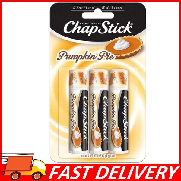 3-Pack Chapstick Limited Edition, Pumpkin Pie Flavor